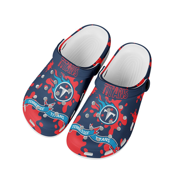 Women's Tennessee Titans Bayaband Clog Shoes 002